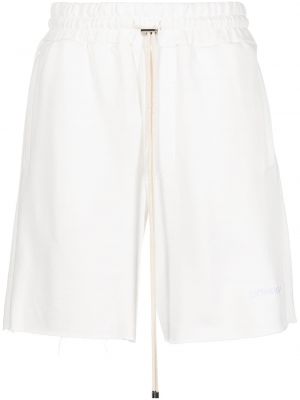 Bermuda kratke hlače z vezenjem Domrebel bela
