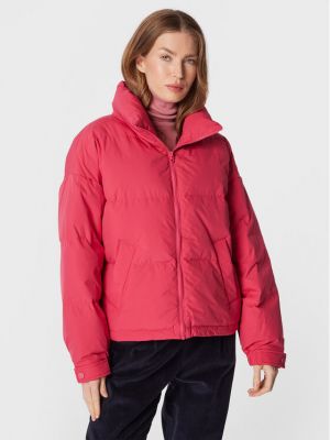 Pernata jakna United Colors Of Benetton ružičasta