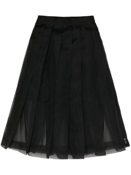 Plisovaná sukňa Undercover čierna