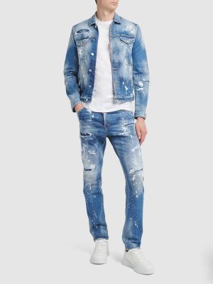 Giacca di jeans Dsquared2 blu