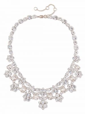 Křišťálový náhrdelník Givenchy Pre-owned stříbrný
