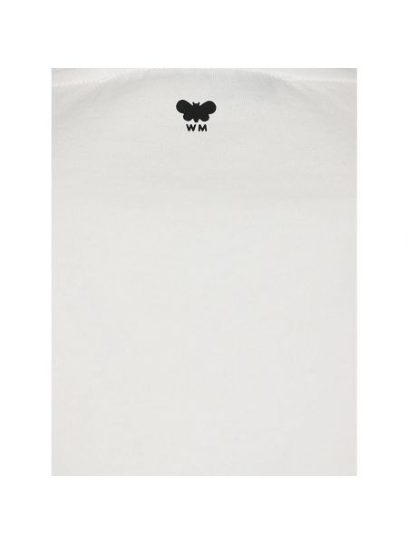 Camiseta de algodón clásica Max Mara Weekend blanco