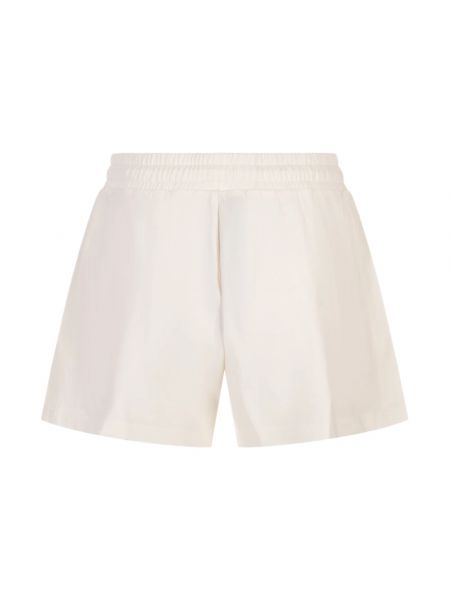 Jersey shorts Moncler weiß
