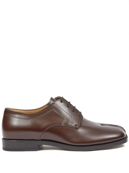 Derbies en cuir Maison Margiela marron