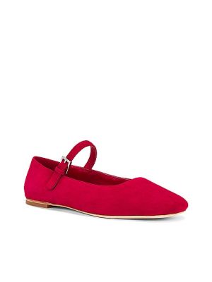 Chaussures de ville en lin Raye rouge