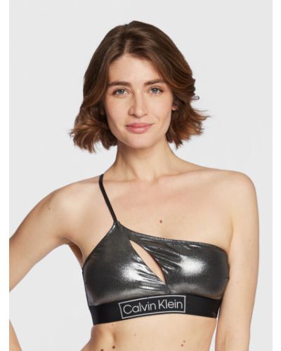 Calvin Klein Swimwear Bikini felső KW0KW01944 Fekete