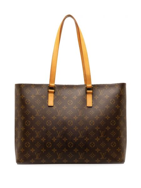Nákupná taška Louis Vuitton Pre-owned hnedá