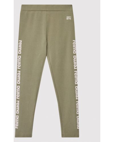 Reima Leggings Pistoton 536704 Zöld Slim Fit