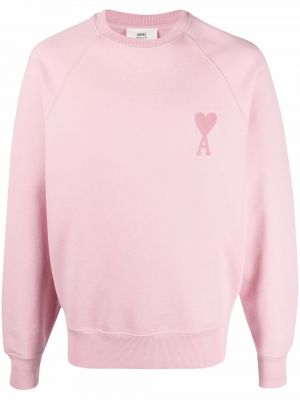 Sweatshirt Ami Paris rosa