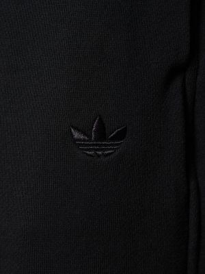 Joggery bawełniane Adidas Originals czarne