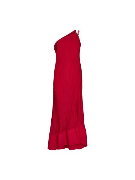 Sukienka długa elegancka Lanvin czerwona