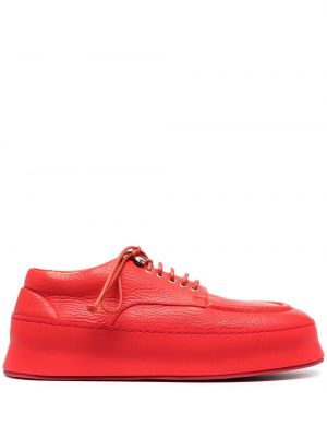 Zapatos oxford con cordones Marsèll rojo