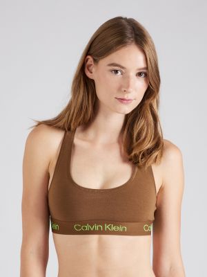 Podprsenka Calvin Klein Underwear hnedá