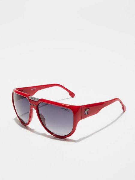 Okulary przeciwsłoneczne Carrera czerwone