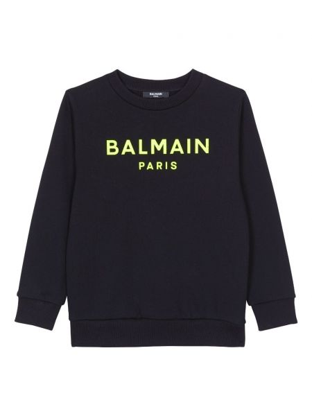 Hættetrøje for piger Balmain Kids sort