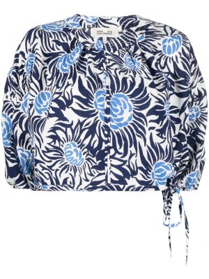 Top s cvetličnim vzorcem s potiskom Dvf Diane Von Furstenberg