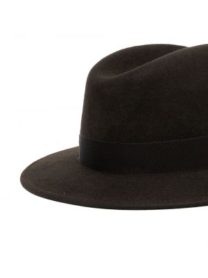 Woll mütze Borsalino braun