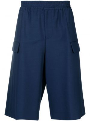 Bermuda kratke hlače bootcut Alexander Mcqueen plava