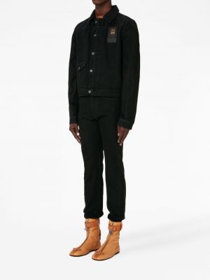 Bavlněná džínová bunda Jw Anderson černá