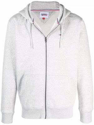Sudadera con capucha Tommy Jeans gris