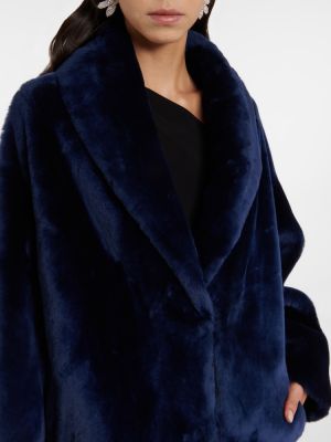 Krátký kabát Yves Salomon modrý