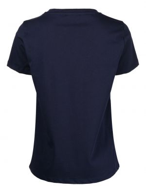 T-shirt mit rundem ausschnitt A.p.c. blau