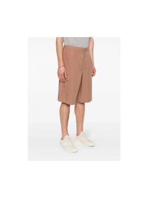 Pantalones cargo de algodón Emporio Armani marrón