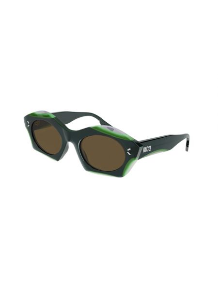 Okulary przeciwsłoneczne Alexander Mcqueen zielone