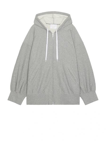 Sudadera jaspeada Reebok gris