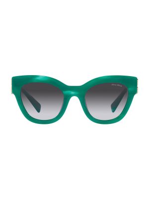 Sluneční brýle Miu Miu zelené