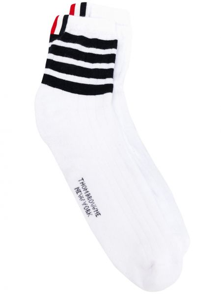 Κάλτσες Thom Browne λευκό