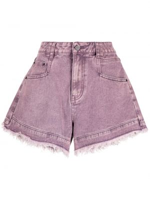 Pantaloni scurți din denim Tout A Coup violet
