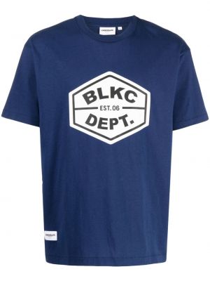 T-shirt con stampa Chocoolate blu