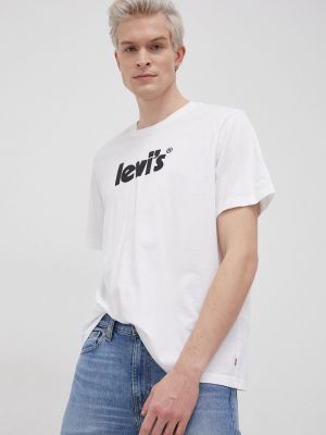 Pamučna majica Levi's® bijela