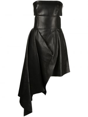 Asymmetrisk dress Alexander Mcqueen svart