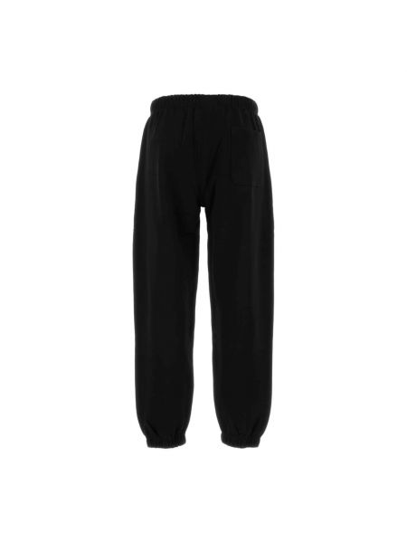 Pantalones de chándal de algodón Kenzo negro