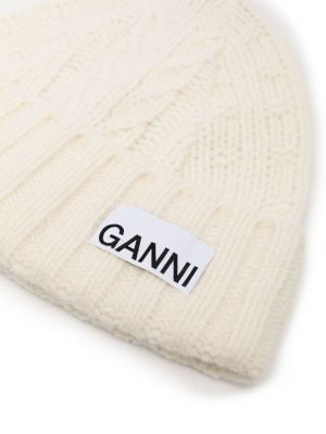 Müts Ganni valge