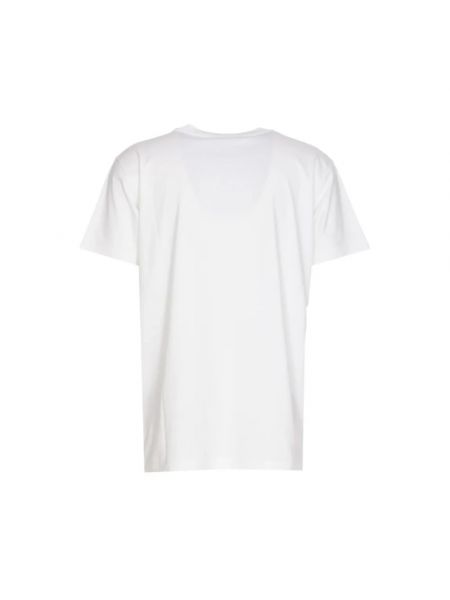 Camiseta de algodón Giuseppe Zanotti blanco