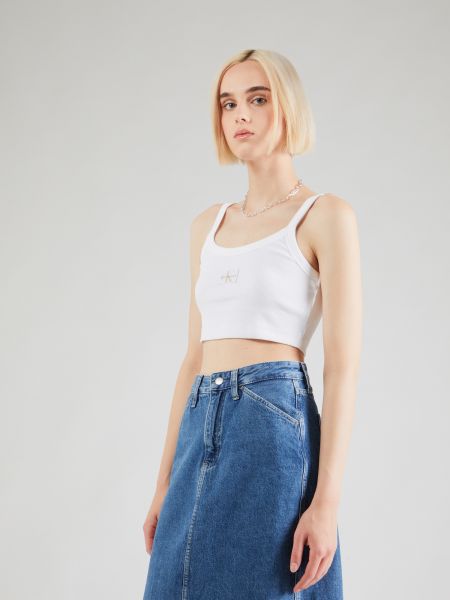 Top Calvin Klein Jeans biela