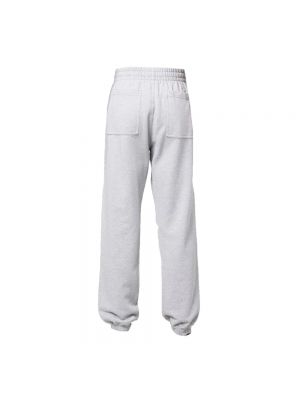 Pantalones de chándal de algodón Represent gris