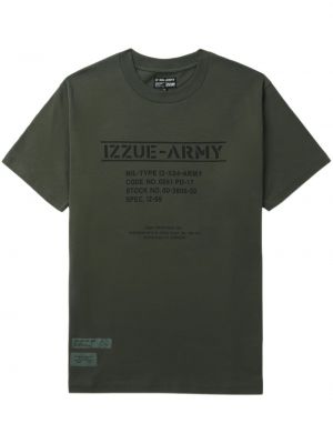 T-shirt en coton à imprimé Izzue