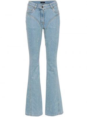 Bootcut jeans ausgestellt Mugler blau
