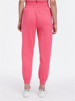 Spodnie sportowe Calvin Klein Jeans różowe