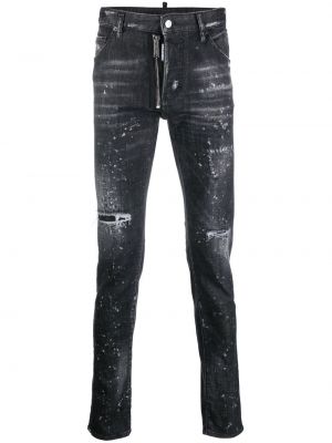 Jeans med normal passform Dsquared2 svart