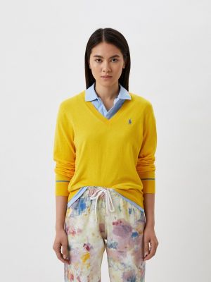 Пуловер Polo Golf Ralph Lauren, желтый