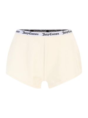 Juicy Couture Pantaloni de pijama 'DAHLIA'  ecru / negru / alb