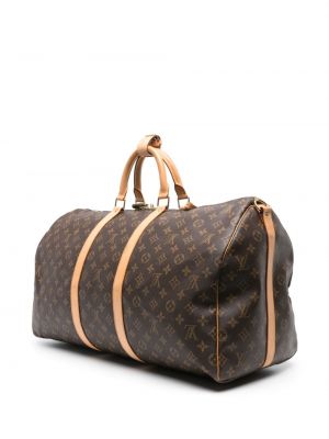 Leder reisetasche Louis Vuitton