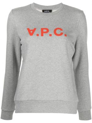 Sweatshirt A.p.c. grå