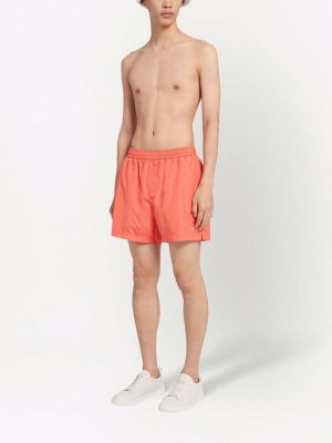 Shorts mit stickerei Zegna orange