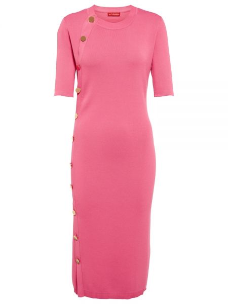 Vestido midi Altuzarra rosa